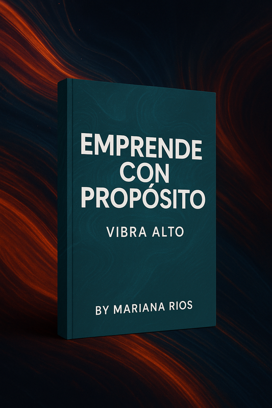 📘 Emprende con Propósito – By Mariana Rios